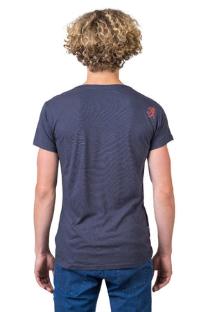 T-shirt de randonnée 50% Modal & 50% coton biologique pour homme "Rafiki − ZONE" - Planète Rando