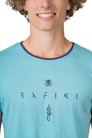 T-shirt de randonnée 50% Modal & 50% coton biologique pour homme "Rafiki − ZONE" - Planète Rando