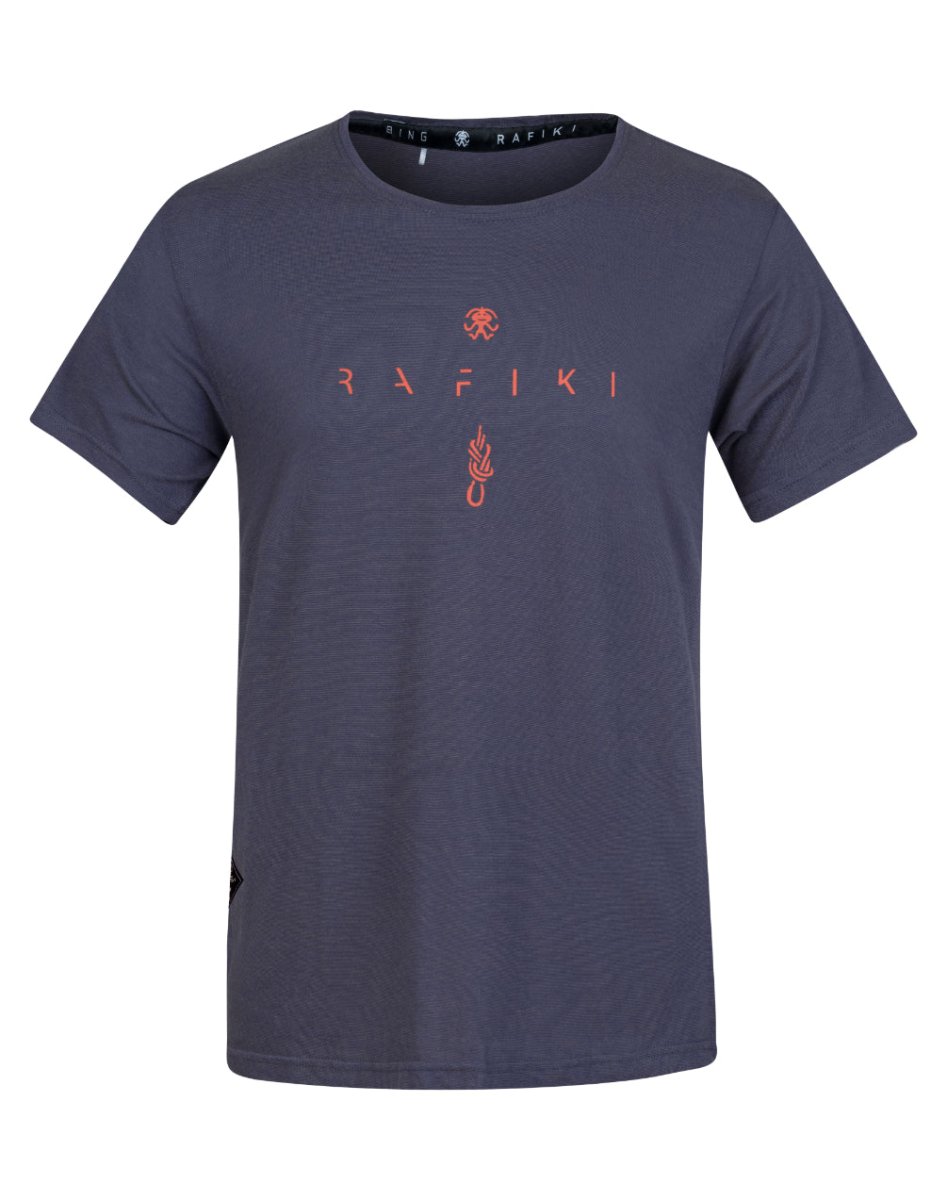 T-shirt de randonnée 50% Modal & 50% coton biologique pour homme "Rafiki − ZONE" - Planète Rando