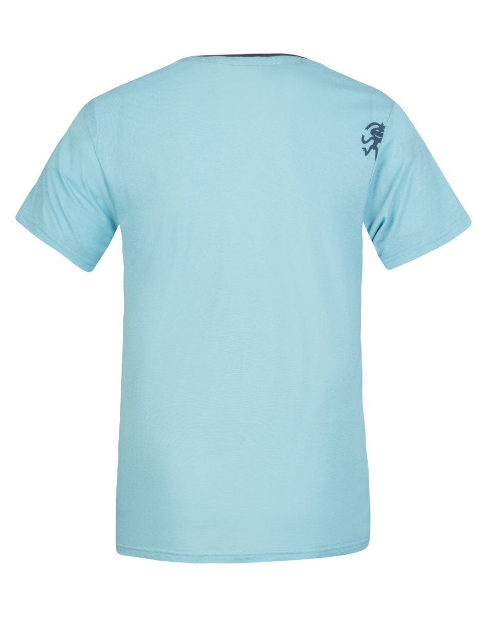 T-shirt de randonnée 50% Modal & 50% coton biologique pour homme "Rafiki − ZONE" - Planète Rando