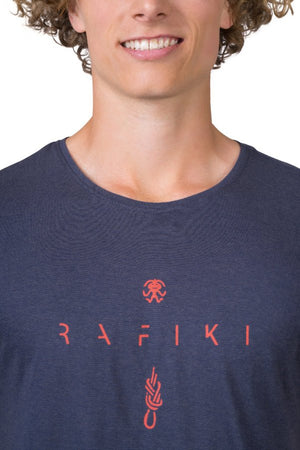 T-shirt de randonnée 50% Modal & 50% coton biologique pour homme "Rafiki − ZONE" - Planète Rando