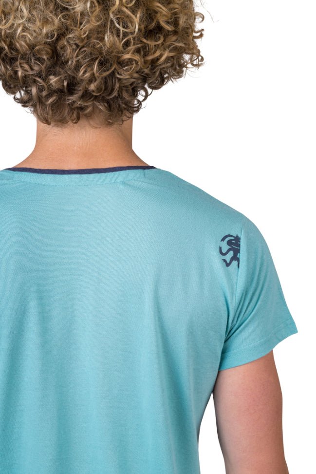 T-shirt de randonnée 50% Modal & 50% coton biologique pour homme "Rafiki − ZONE" - Planète Rando