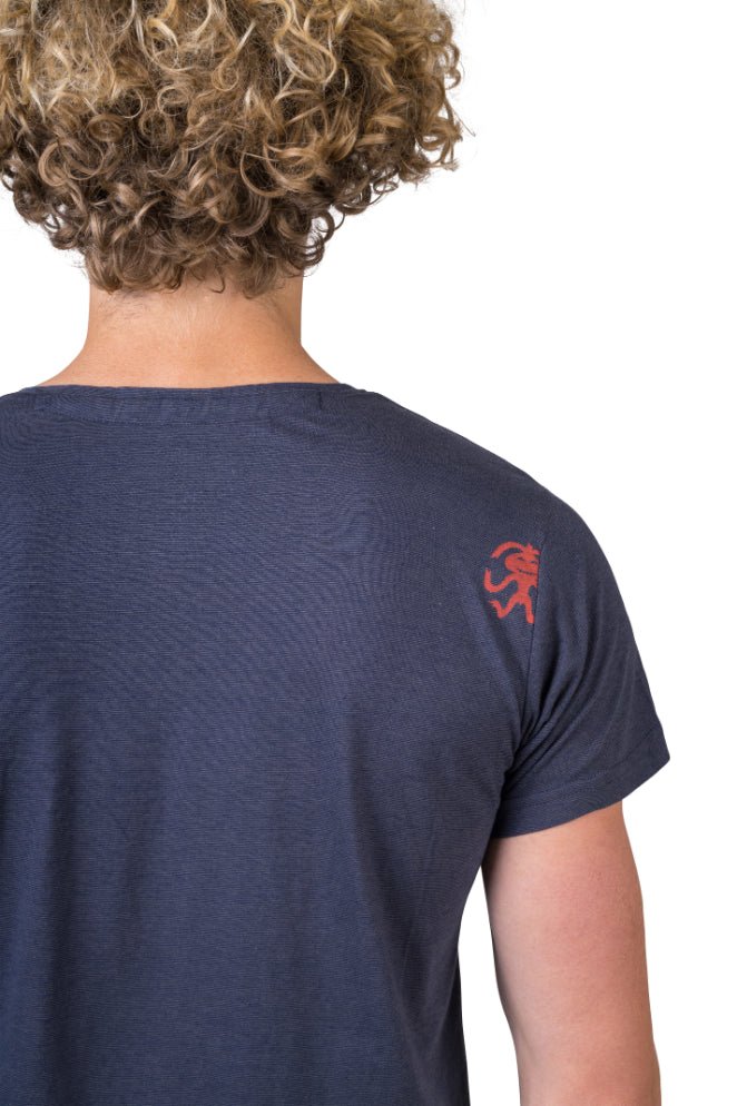 T-shirt de randonnée 50% Modal & 50% coton biologique pour homme "Rafiki − ZONE" - Planète Rando