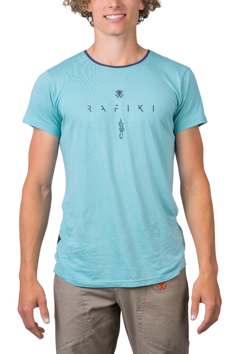 T-shirt de randonnée 50% Modal & 50% coton biologique pour homme "Rafiki − ZONE" - Planète Rando