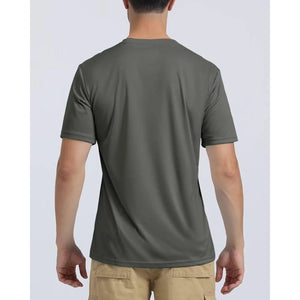 T-shirt manches courtes anti - UV UPF 50+ à col rond homme "TACVASEN - TS204" - Planète Rando