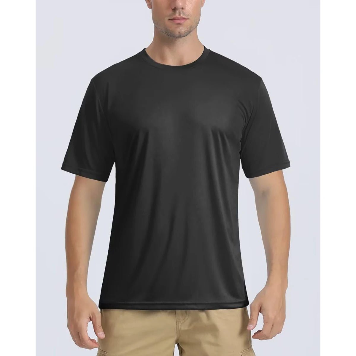 T-shirt manches courtes anti - UV UPF 50+ à col rond homme "TACVASEN - TS204" - Planète Rando
