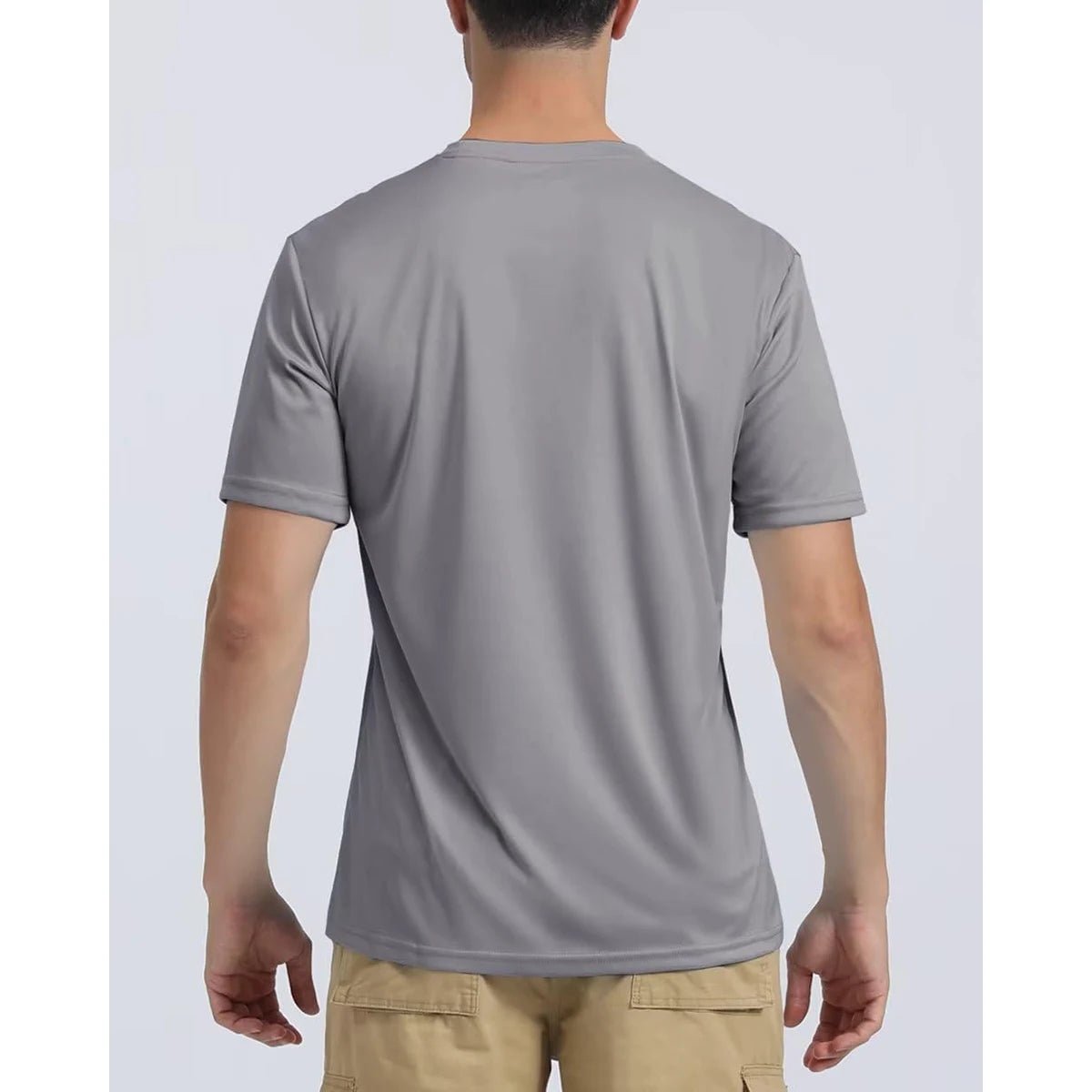 T-shirt manches courtes anti - UV UPF 50+ à col rond homme "TACVASEN - TS204" - Planète Rando