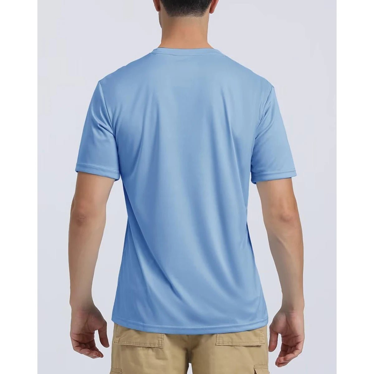 T-shirt manches courtes anti - UV UPF 50+ à col rond homme "TACVASEN - TS204" - Planète Rando