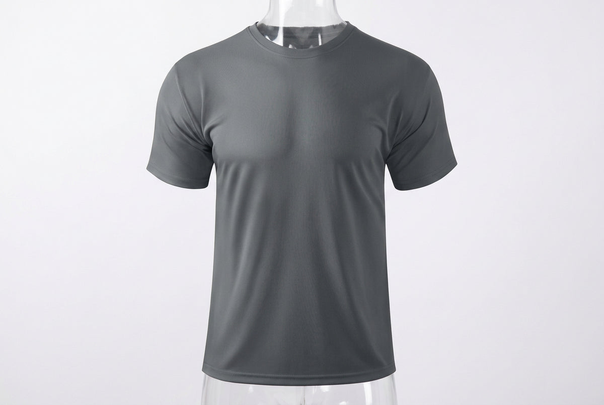 T-shirt manches courtes anti - UV UPF 50+ à col rond homme "TACVASEN - TS204" - Planète Rando