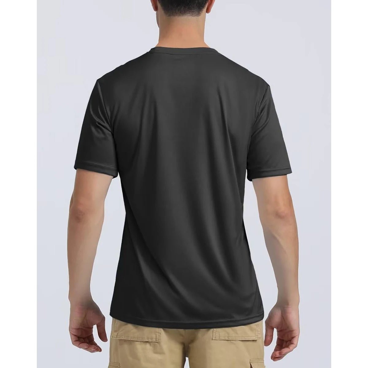 T-shirt manches courtes anti - UV UPF 50+ à col rond homme "TACVASEN - TS204" - Planète Rando