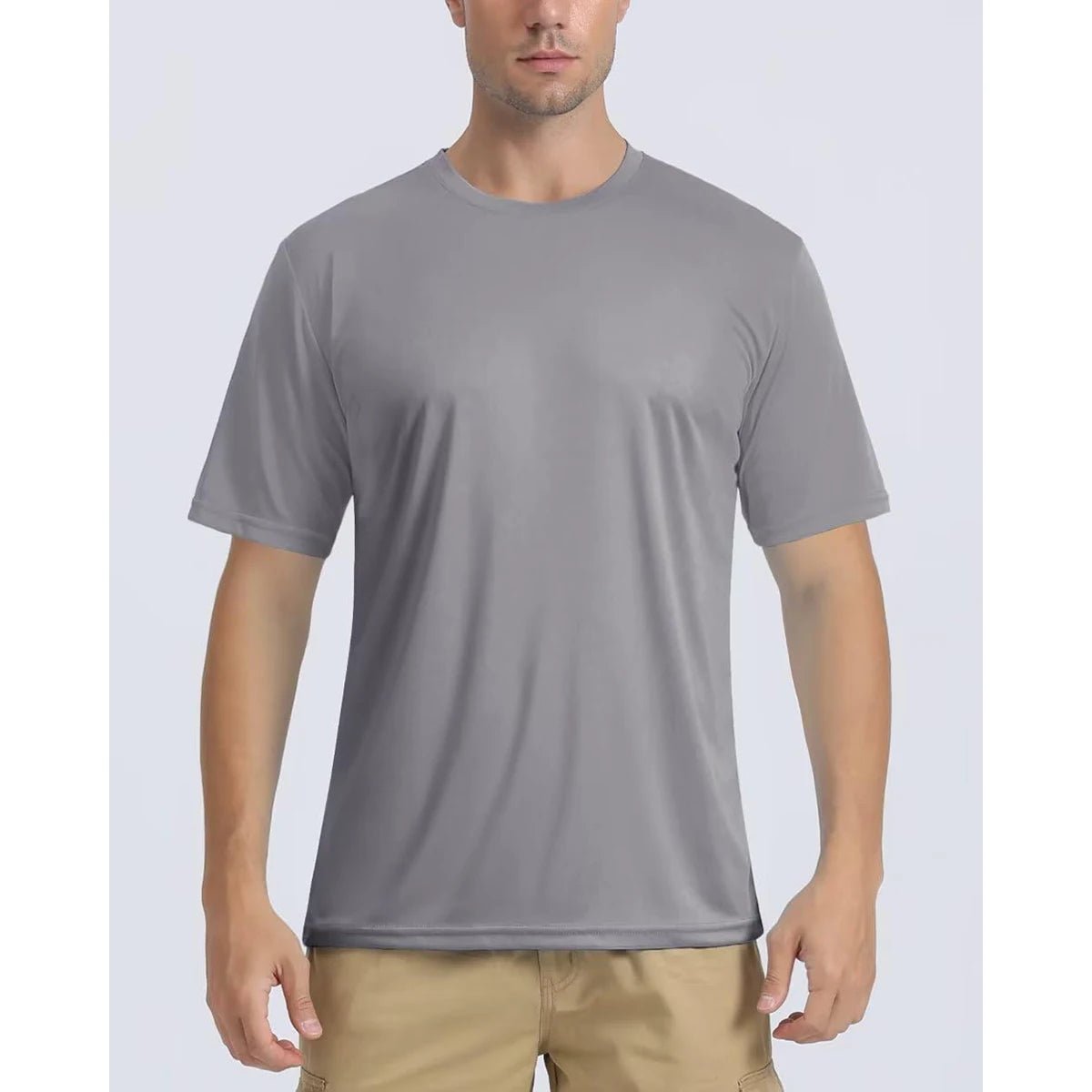 T-shirt manches courtes anti - UV UPF 50+ à col rond homme "TACVASEN - TS204" - Planète Rando