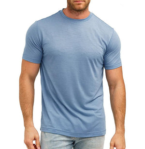 T-shirt technique 100 % laine mérinos à séchage rapide et anti - odeurs pour homme "SERBEWAY - SW200" - Planète Rando