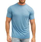 T-shirt technique 100 % laine mérinos à séchage rapide et anti - odeurs pour homme "SERBEWAY - SW200" - Planète Rando