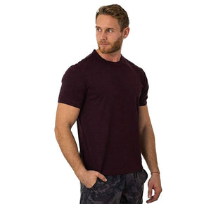 T-shirt technique 100 % laine mérinos à séchage rapide et anti - odeurs pour homme "SERBEWAY - SW200" - Planète Rando