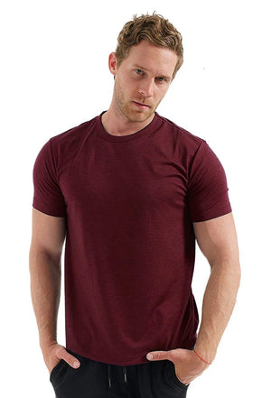 T-shirt technique 100 % laine mérinos à séchage rapide et anti - odeurs pour homme "SERBEWAY - SW200" - Planète Rando