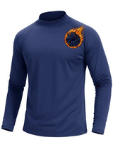 T-shirt thermique polaire à col roulé 4 way strech pour homme "TACVASEN - CTA22" - Planète Rando