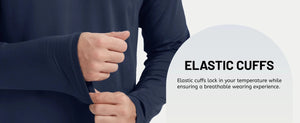 T-shirt thermique polaire à col roulé 4 way strech pour homme "TACVASEN - CTA22" - Planète Rando