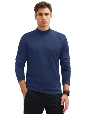 T-shirt thermique polaire à col roulé 4 way strech pour homme "TACVASEN - CTA22" - Planète Rando