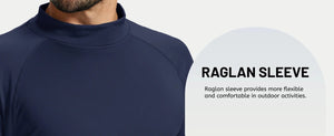 T-shirt thermique polaire à col roulé 4 way strech pour homme "TACVASEN - CTA22" - Planète Rando