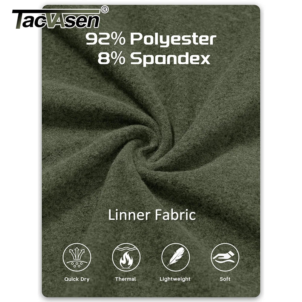 T-shirt thermique / sweat-shirt polaire à fermeture éclair 1/4 et manches longues pour homme "TACVASEN - LSTJ502" - Planète Rando