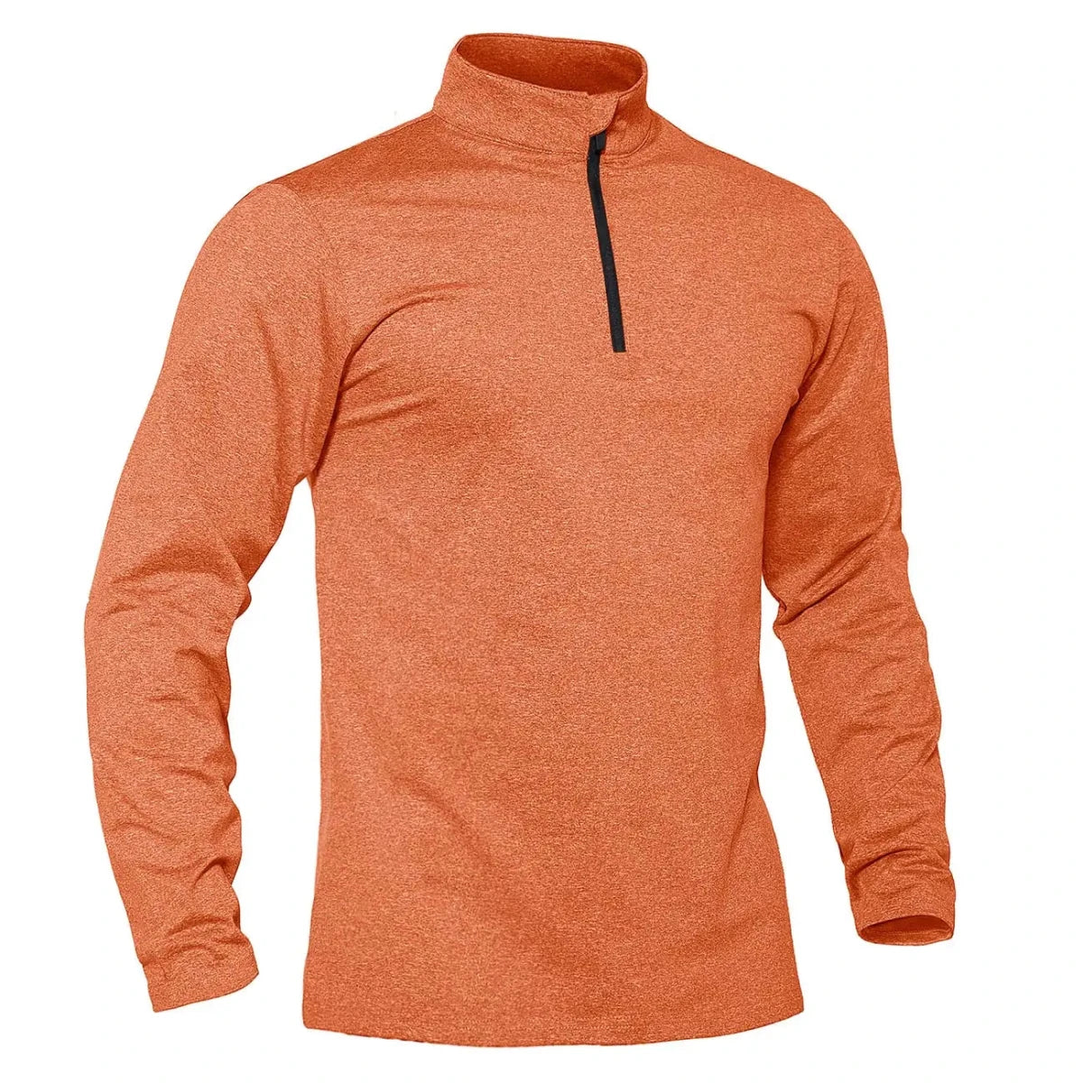 T-shirt thermique / sweat-shirt polaire à fermeture éclair 1/4 et manches longues pour homme "TACVASEN - LSTJ502" - Planète Rando
