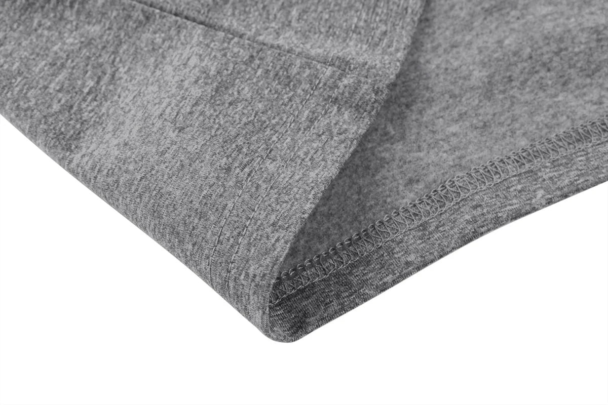 T-shirt thermique / sweat-shirt polaire à fermeture éclair 1/4 et manches longues pour homme "TACVASEN - LSTJ502" - Planète Rando