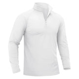 T-shirt thermique / sweat-shirt polaire à fermeture éclair 1/4 et manches longues pour homme "TACVASEN - TS321" - Planète Rando