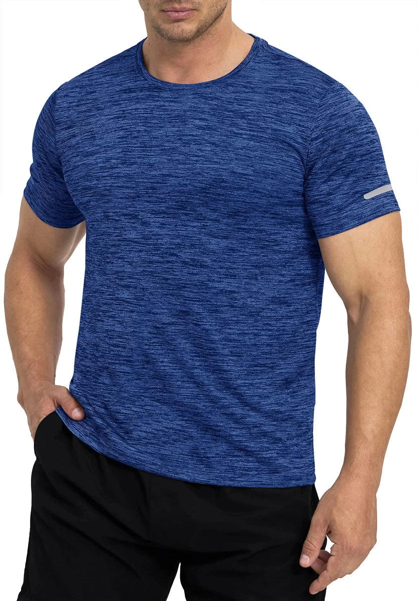 T-shirts d'été à séchage rapide avec bande réfléchissante pour homme "TACVASEN - TS234" - Planète Rando