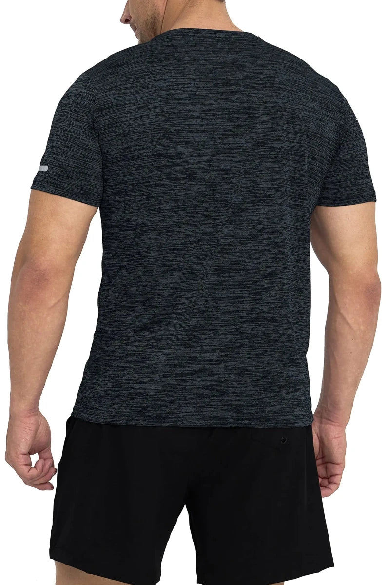 T-shirts d'été à séchage rapide avec bande réfléchissante pour homme "TACVASEN - TS234" - Planète Rando