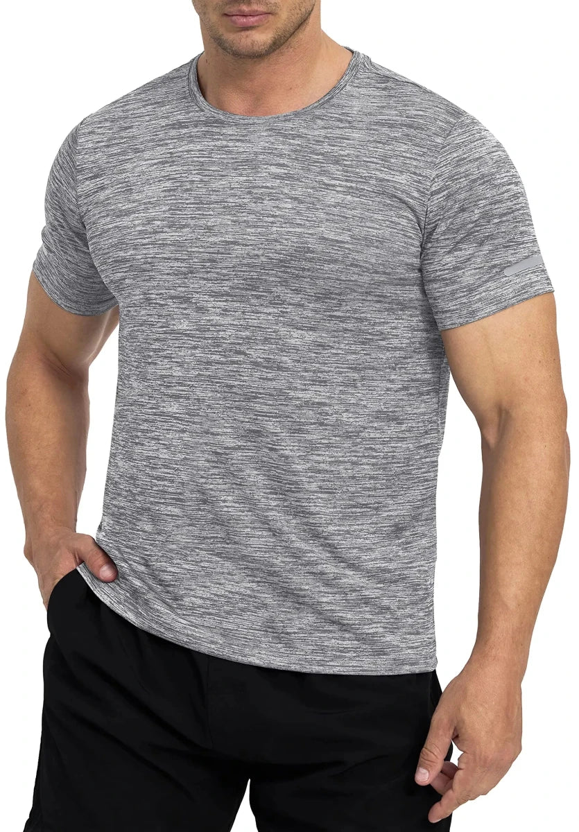 T-shirts d'été à séchage rapide avec bande réfléchissante pour homme "TACVASEN - TS234" - Planète Rando