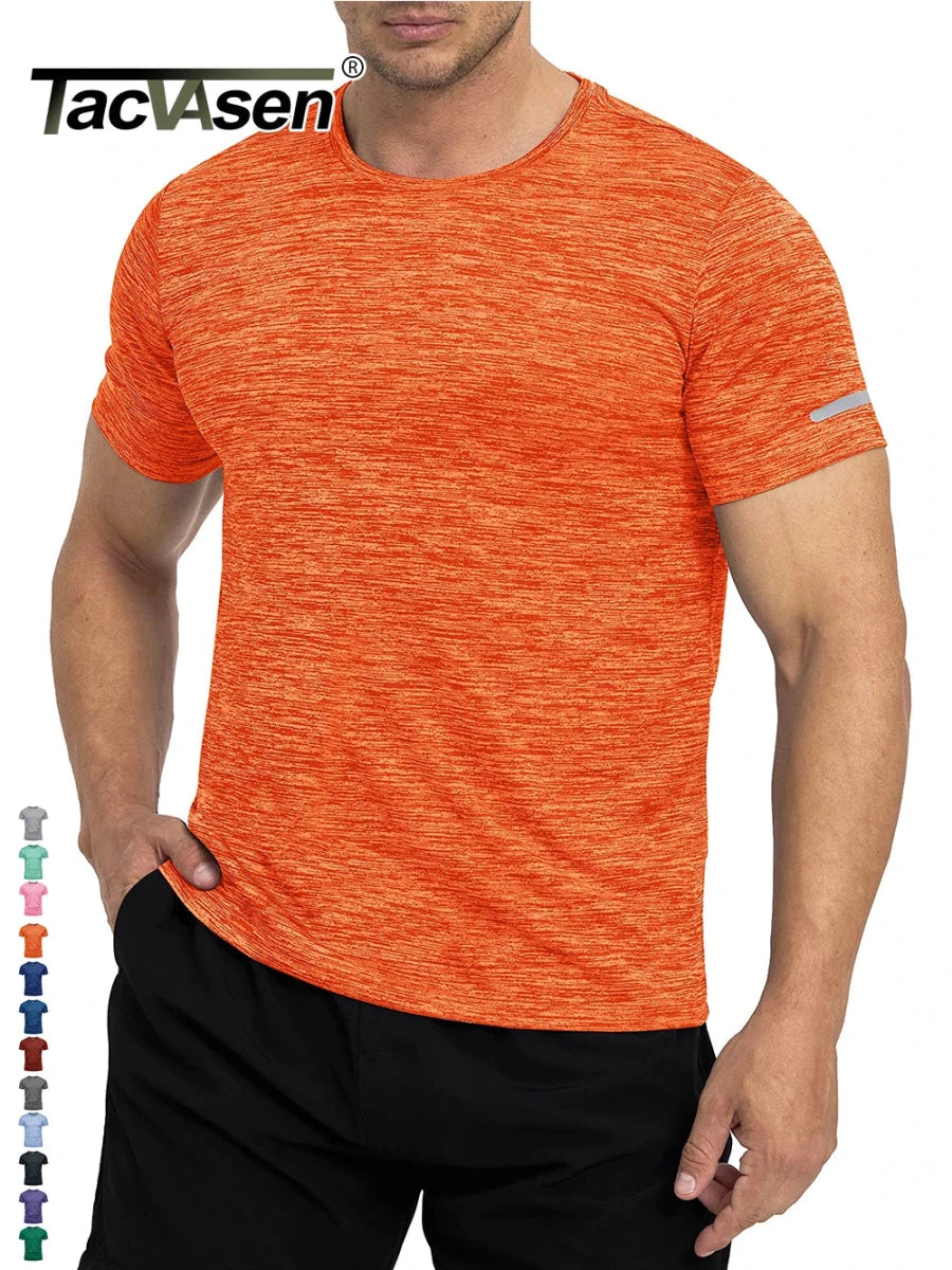 T-shirts d'été à séchage rapide avec bande réfléchissante pour homme "TACVASEN - TS234" - Planète Rando