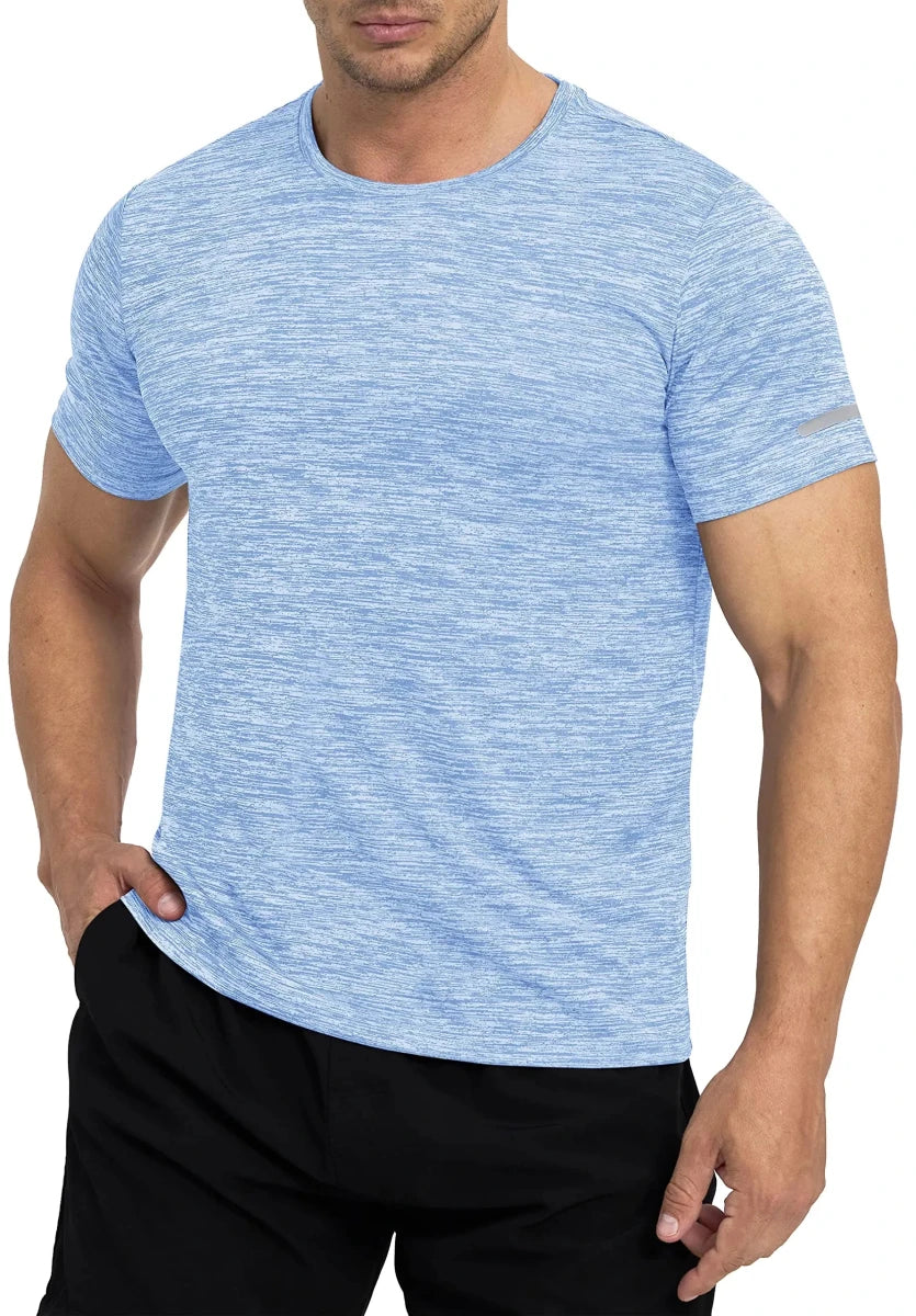 T-shirts d'été à séchage rapide avec bande réfléchissante pour homme "TACVASEN - TS234" - Planète Rando