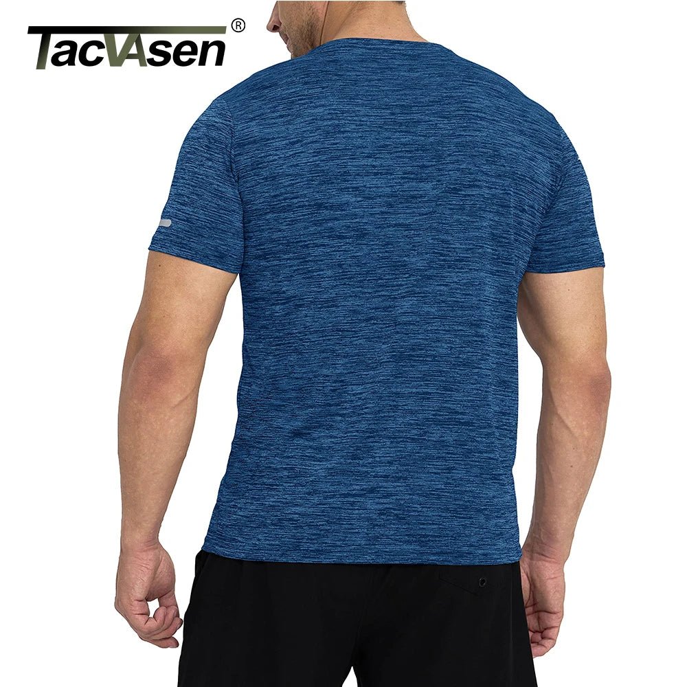 T-shirts d'été à séchage rapide avec bande réfléchissante pour homme "TACVASEN - TS234" - Planète Rando