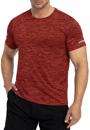 T-shirts d'été à séchage rapide avec bande réfléchissante pour homme "TACVASEN - TS234" - Planète Rando