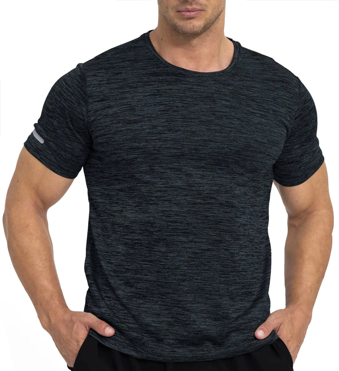 T-shirts d'été à séchage rapide avec bande réfléchissante pour homme "TACVASEN - TS234" - Planète Rando