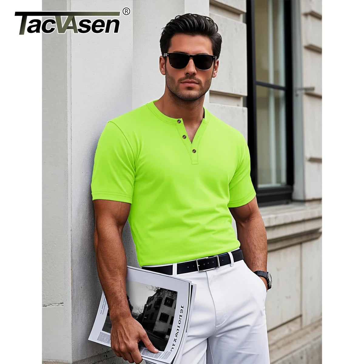 T-shirts manches courtes 100% coton pour homme "TACVASEN - TS277" - Planète Rando