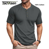 T-shirts manches courtes 100% coton pour homme "TACVASEN - TS277" - Planète Rando