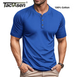 T-shirts manches courtes 100% coton pour homme "TACVASEN - TS277" - Planète Rando