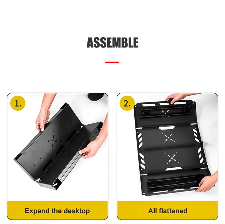 Table tactique d'extérieur pliante, légère et multifonctionnelle 3kg "WESTTUNE - Tactical table ST15" - Planète Rando
