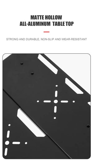 Table tactique d'extérieur pliante, légère et multifonctionnelle 3kg "WESTTUNE - Tactical table ST15" - Planète Rando