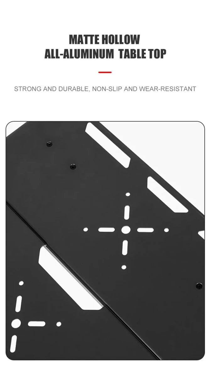 Table tactique d'extérieur pliante, légère et multifonctionnelle 3kg "WESTTUNE - Tactical table ST15" - Planète Rando