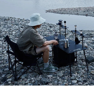 Table tactique pliable et portable 5kg "ISE MOUNT - Skeleton Tactical" - Planète Rando