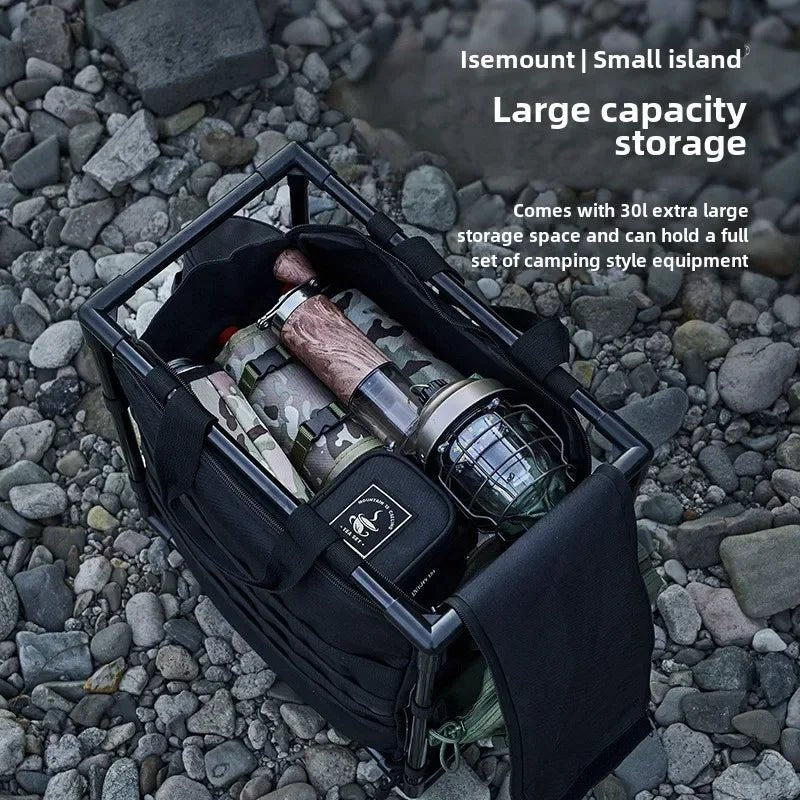 Table tactique pliable et portable 5kg "ISE MOUNT - Skeleton Tactical" - Planète Rando