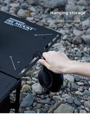 Table tactique pliable et portable 5kg "ISE MOUNT - Skeleton Tactical" - Planète Rando