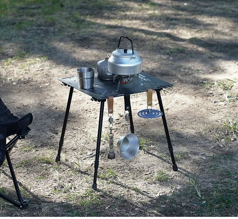 Table tactique pliable et portable 5kg "ISE MOUNT - Skeleton Tactical" - Planète Rando
