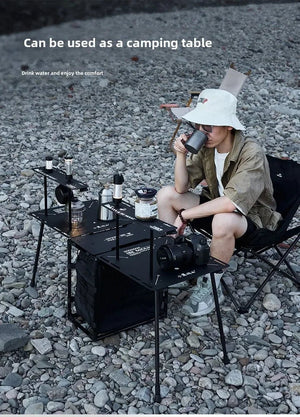 Table tactique pliable et portable 5kg "ISE MOUNT - Skeleton Tactical" - Planète Rando