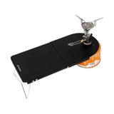 Table ultra - légère et pliable en aluminium à cadre pour cartouche de gaz "Fire - Maple - Petrel Ultralight Folding Table" - Planète Rando
