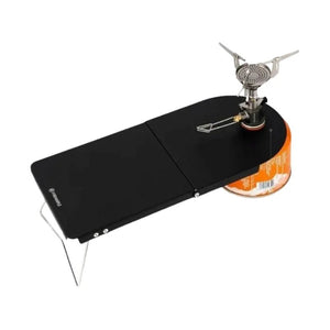 Table ultra - légère et pliable en aluminium à cadre pour cartouche de gaz "Fire - Maple - Petrel Ultralight Folding Table" - Planète Rando