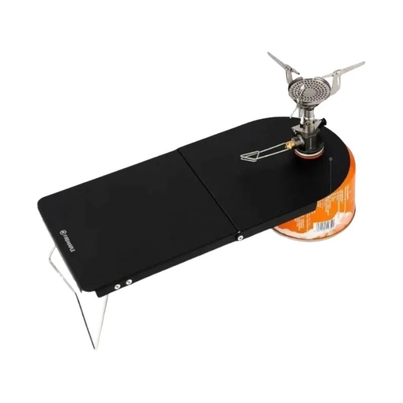 Table ultra - légère et pliable en aluminium à cadre pour cartouche de gaz "Fire - Maple - Petrel Ultralight Folding Table" - Planète Rando