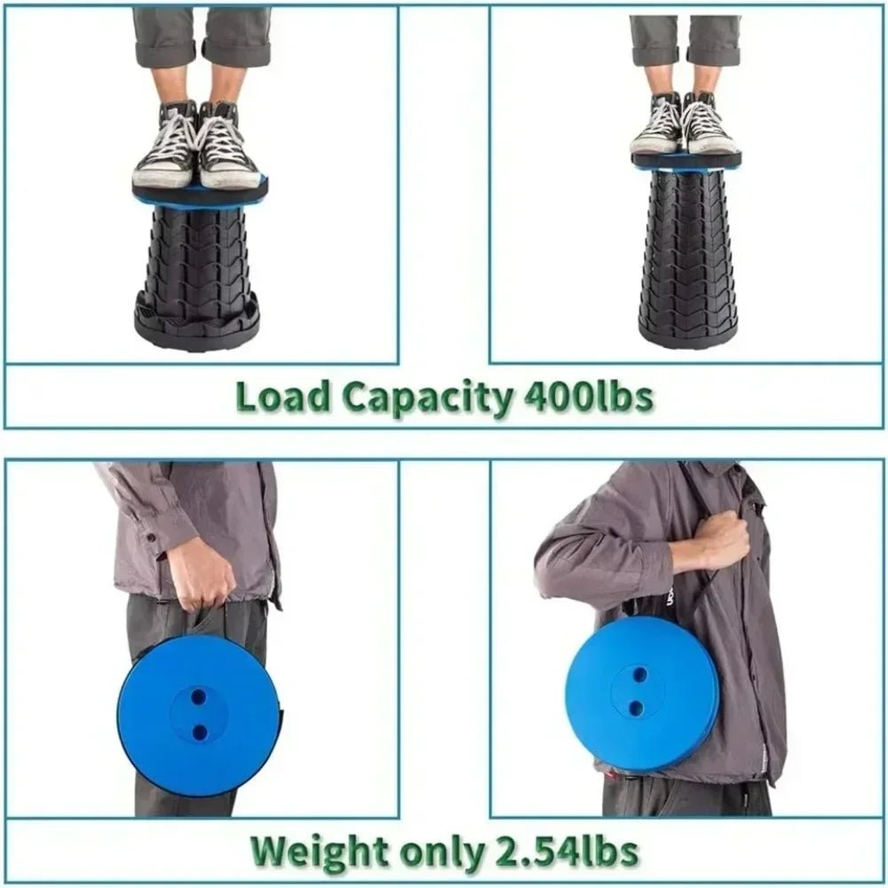 Tabouret de camping pliable et portable "47 Outdoor - Folding stool" - Planète Rando